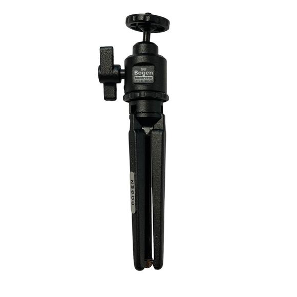 Bogen Manfrotto 3009 Mini Ball Head Tabletop Tripod Made in Italy Unused NOS - Picture 2 of 16